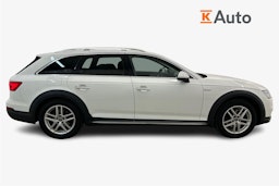 Valkoinen Audi A4 allroad quattro 2017 kuva 6.