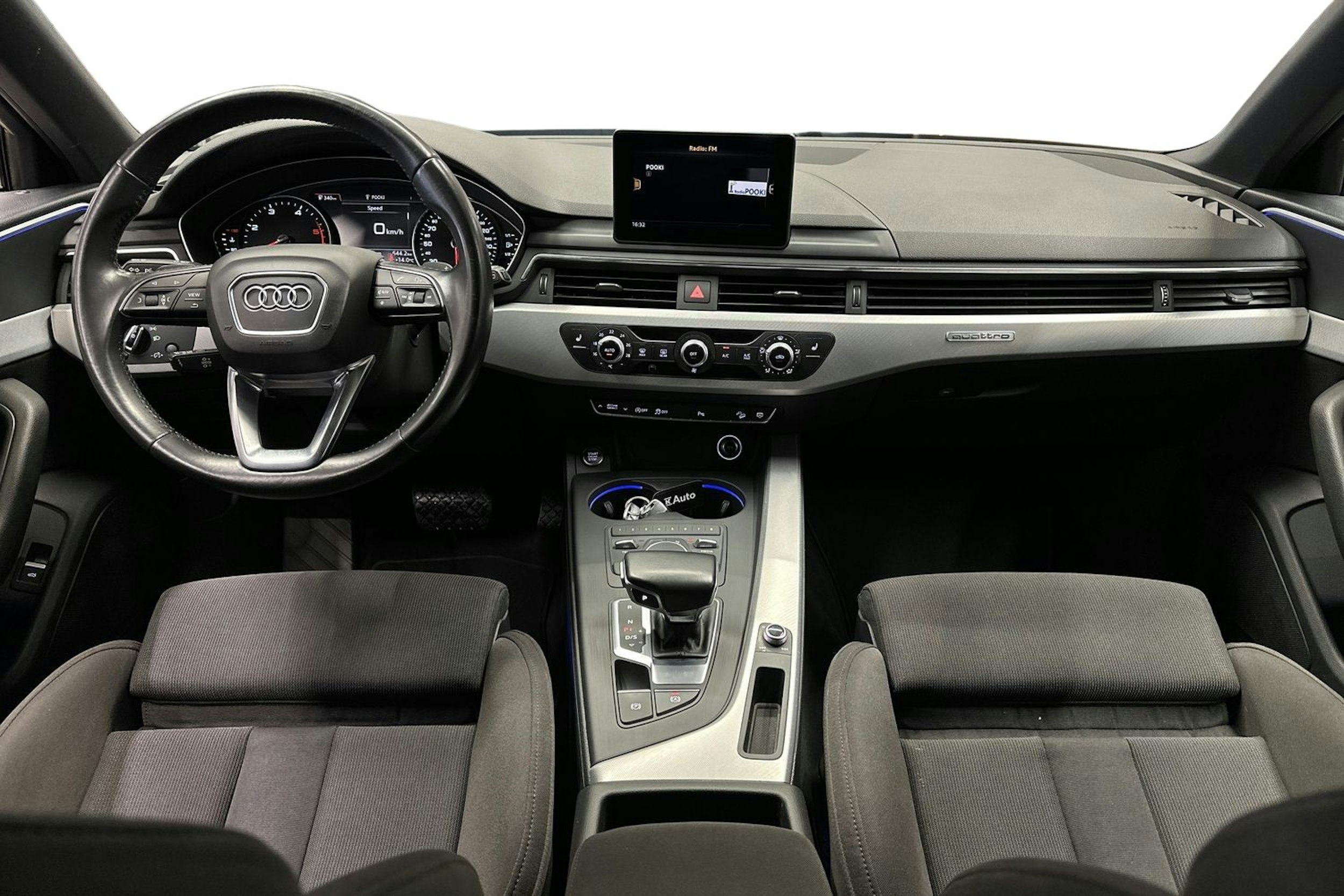 musta Audi A4 allroad quattro 2017 kuva 9.