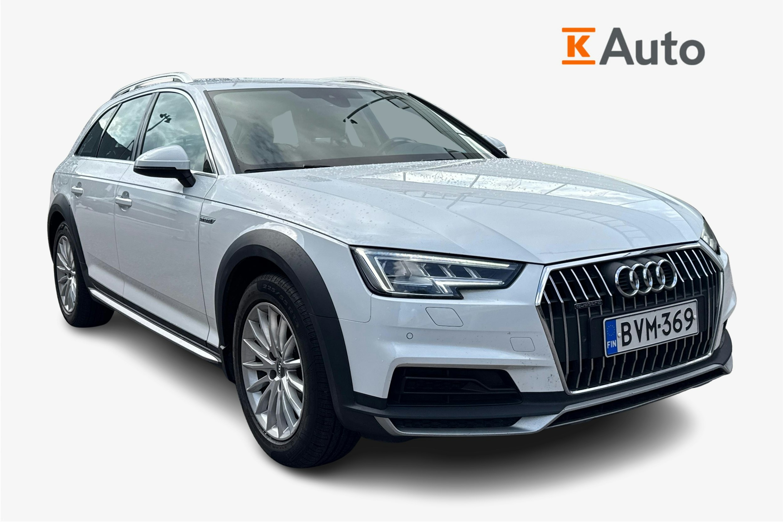 valkoinen Audi A4 allroad quattro 2018 kuva 1.