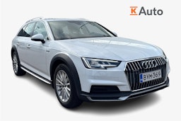 valkoinen Audi A4 allroad quattro 2018 kuva 1.
