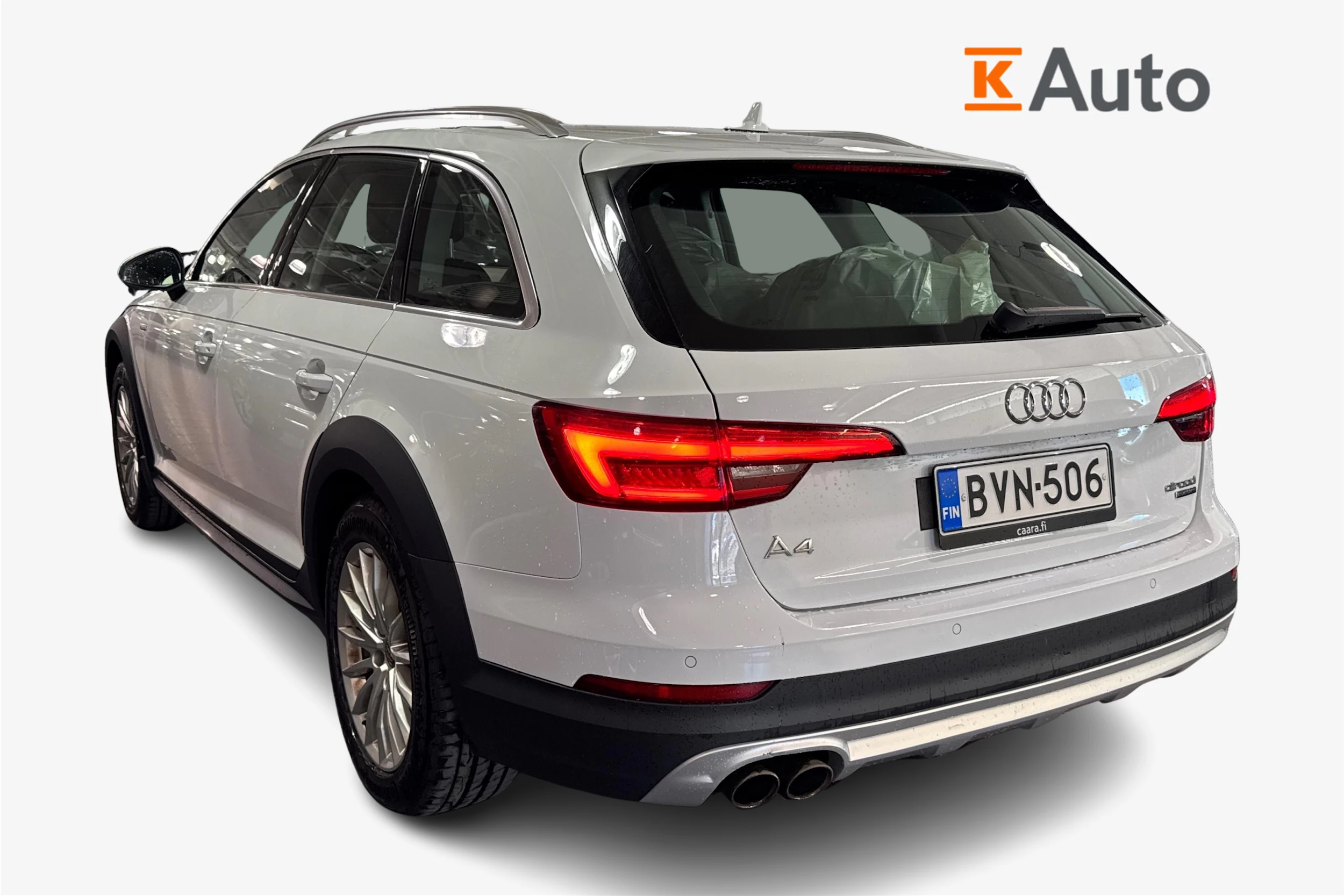 Valkoinen Audi A4 allroad quattro 2018 kuva 2.