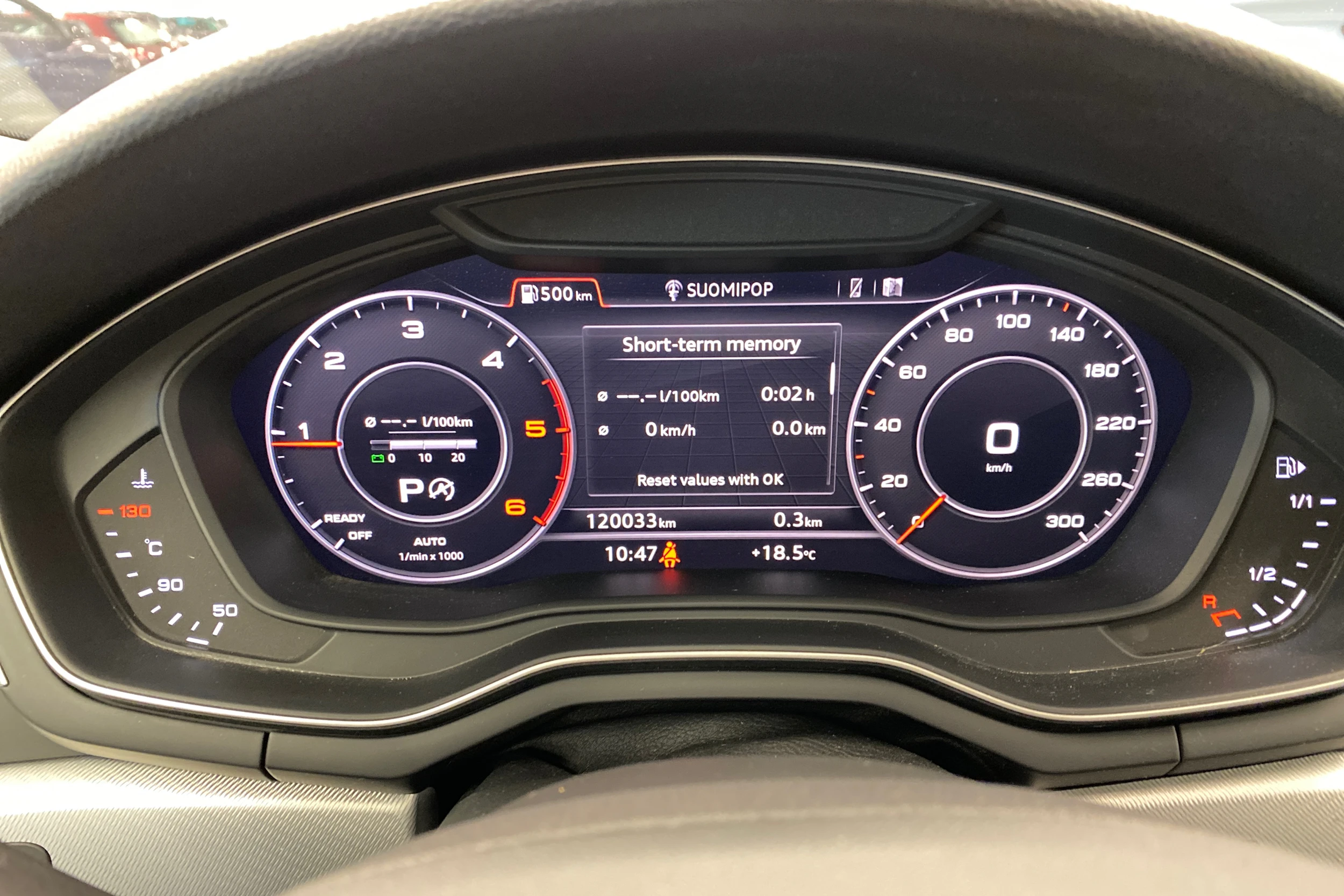 Valkoinen Audi A4 allroad quattro 2018 kuva 11.