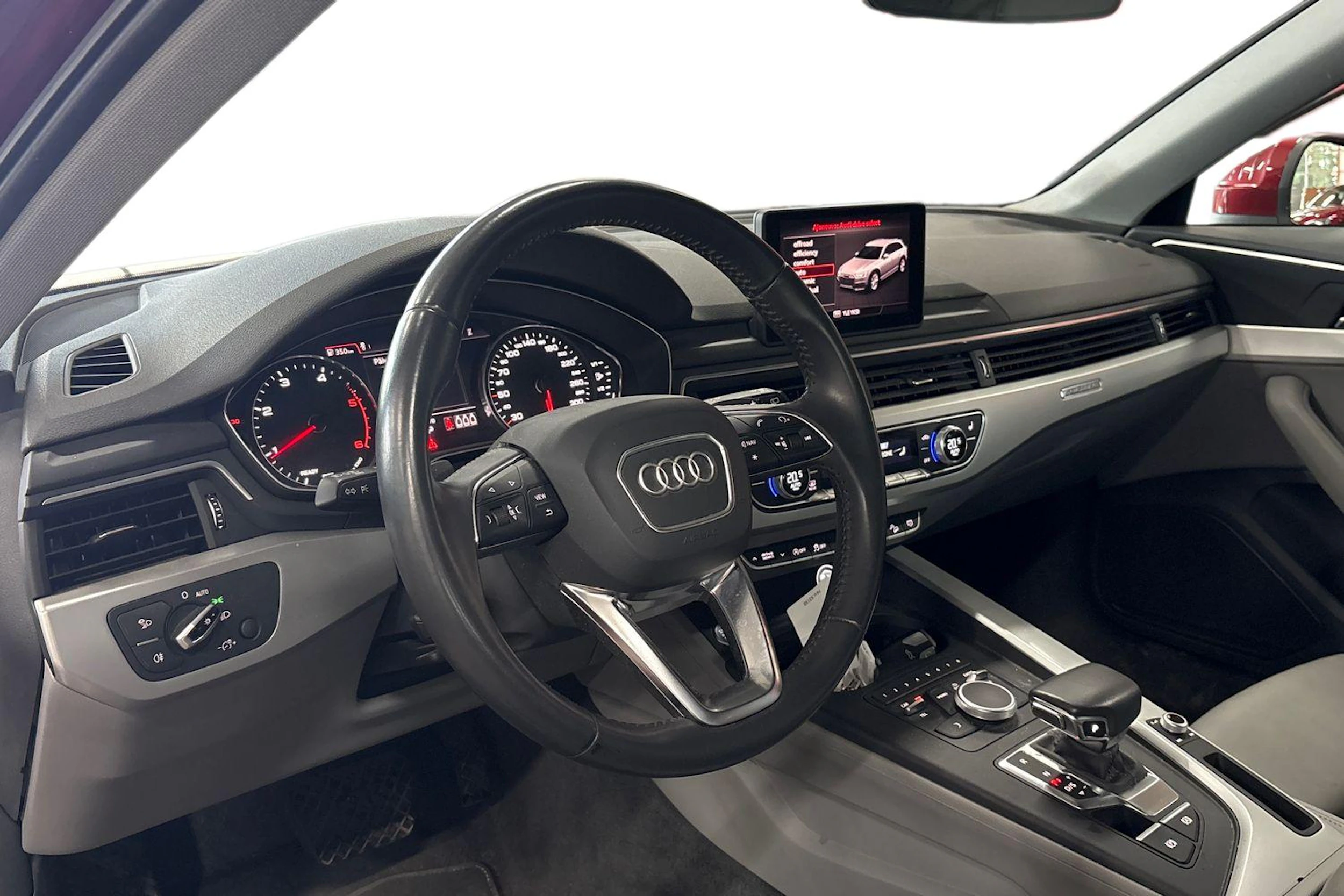Valkoinen Audi A4 allroad quattro 2018 kuva 3.