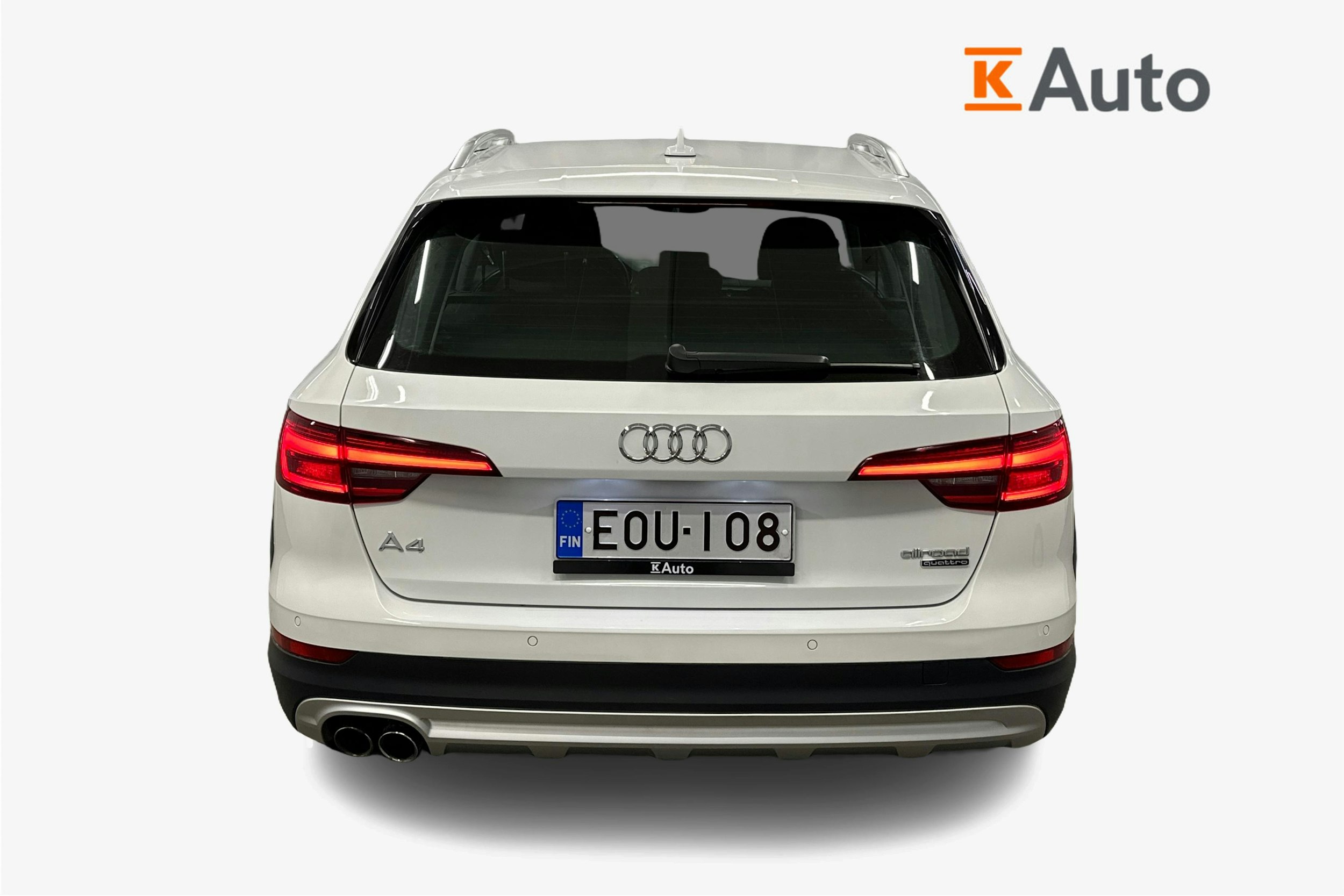 valkoinen Audi A4 allroad quattro 2018 kuva 3.