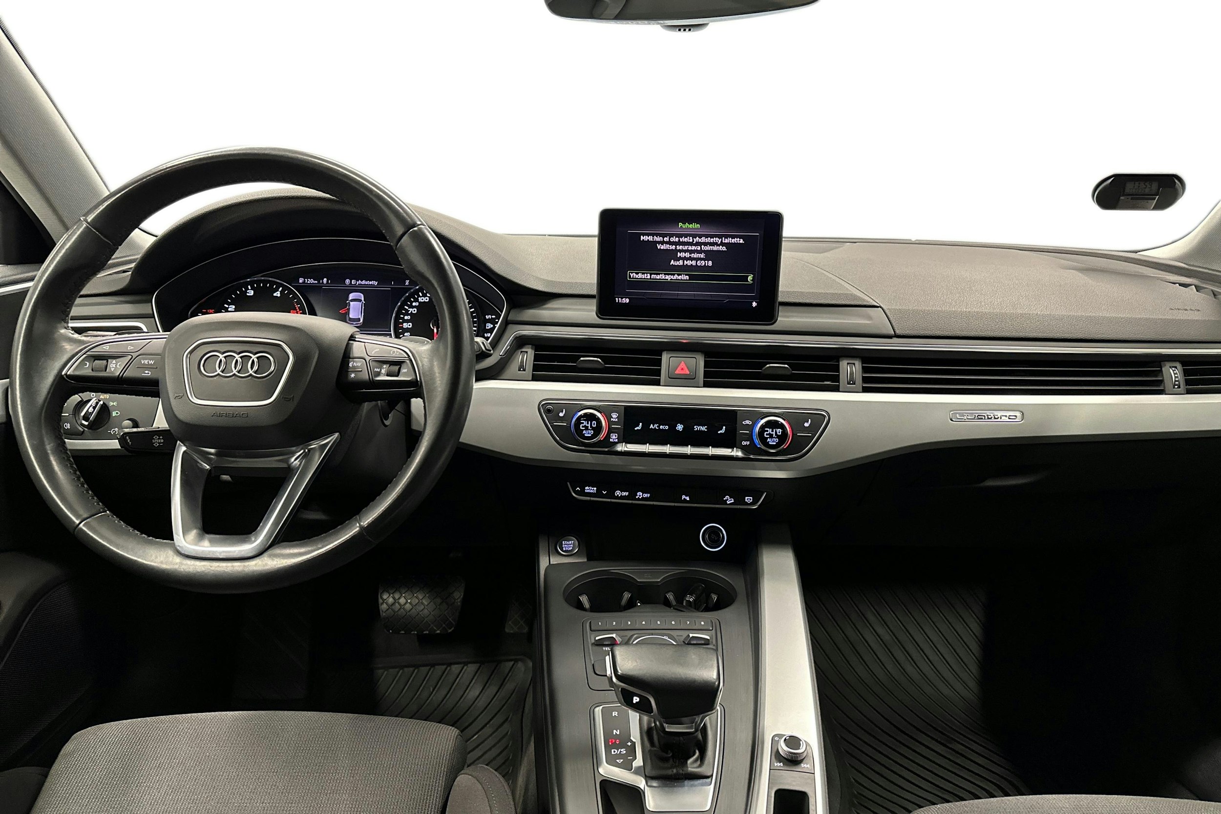 valkoinen Audi A4 allroad quattro 2018 kuva 9.