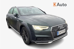 met. vihreä Audi A4 allroad quattro 2018 kuva 1.