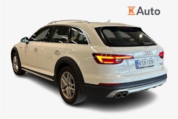 Valkoinen Audi A4 allroad quattro 2018 kuva 2.