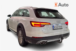 Valkoinen Audi A4 allroad quattro 2018 kuva 2.
