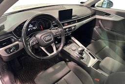 Valkoinen Audi A4 allroad quattro 2018 kuva 3.