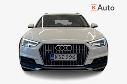 Valkoinen Audi A4 allroad quattro 2018 kuva 4.