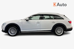 Valkoinen Audi A4 allroad quattro 2018 kuva 5.