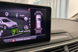 Valkoinen Audi A4 allroad quattro 2018 kuva 14.
