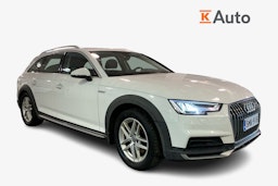 valkoinen Audi A4 allroad quattro 2018 kuva 1.