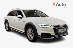 valkoinen Audi A4 allroad quattro 2018 kuva 1.