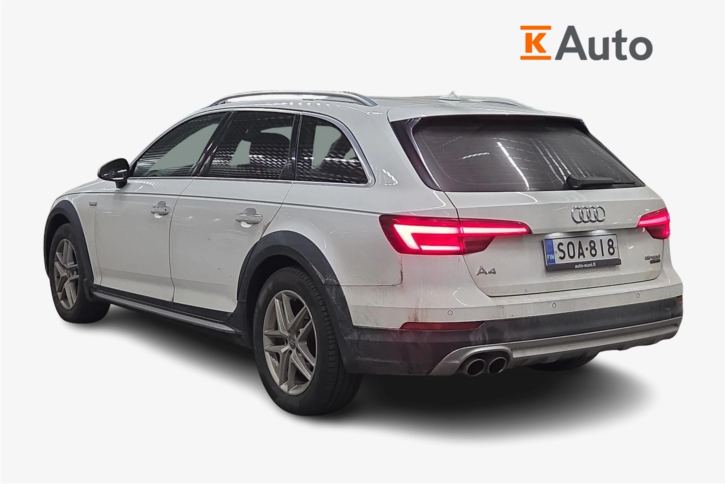 valkoinen Audi A4 allroad quattro 2018 kuva 2.