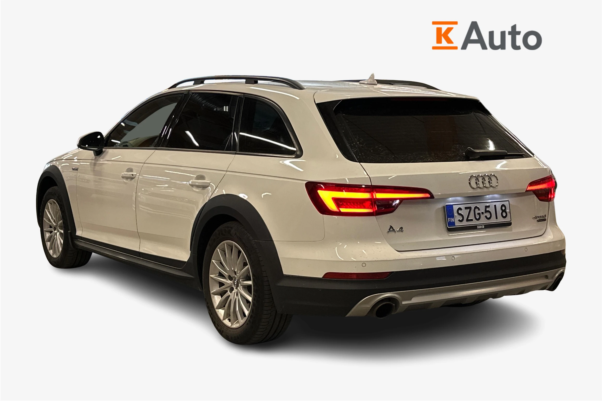 valkoinen Audi A4 allroad quattro 2018 kuva 2.