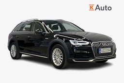 musta Audi A4 allroad quattro 2018 kuva 1.