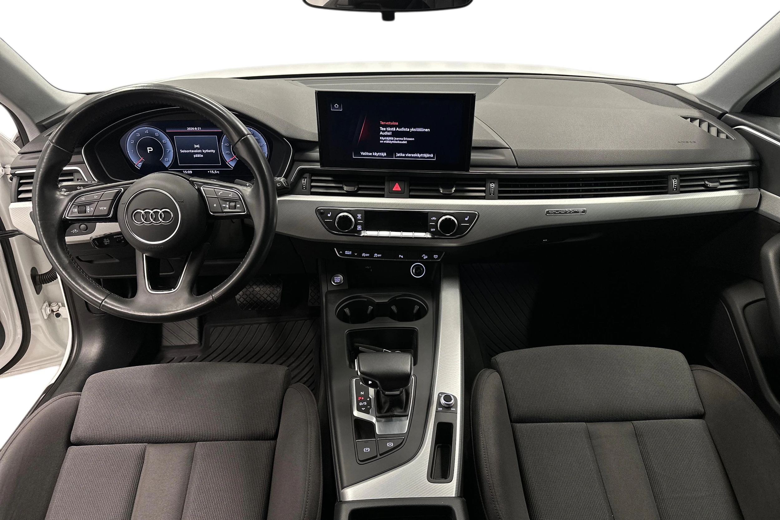 valkoinen Audi A4 allroad quattro 2020 kuva 7.