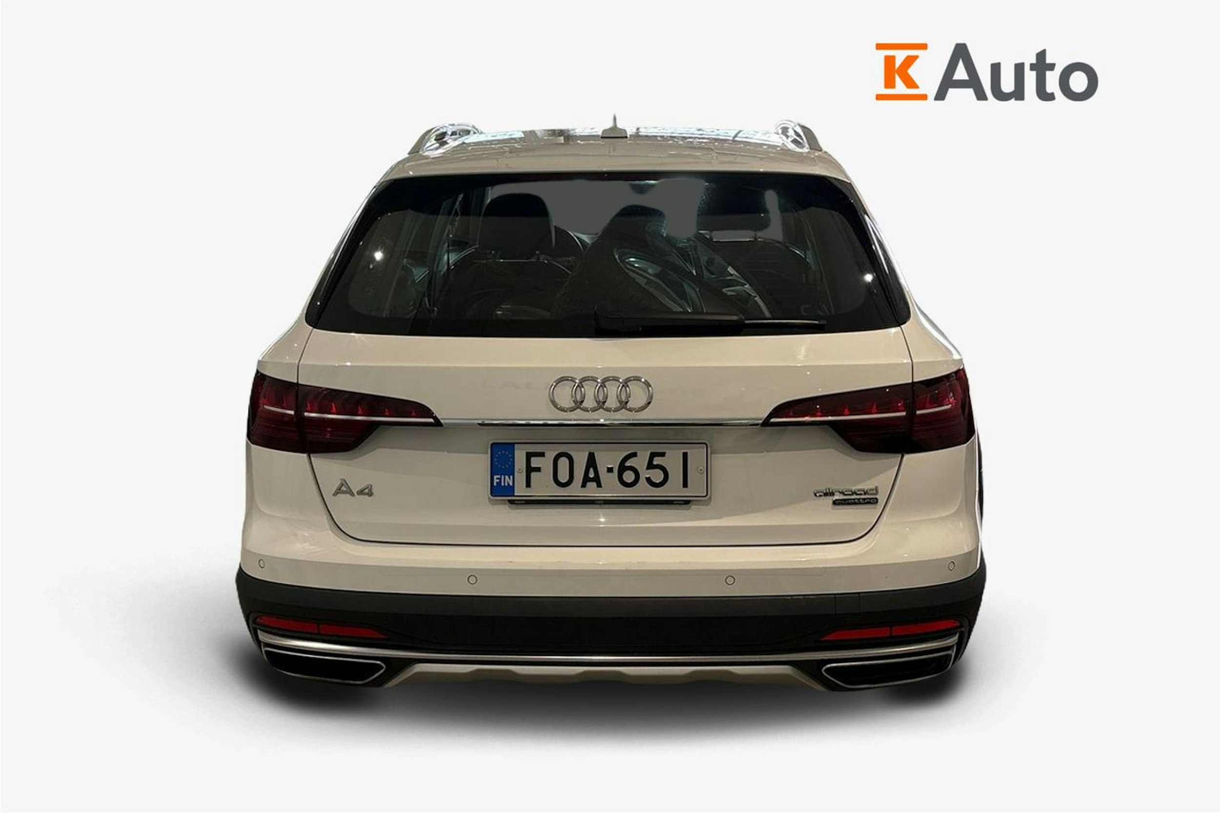 valkoinen Audi A4 allroad quattro 2020 kuva 3.