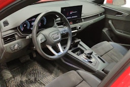 keltainen Audi A4 allroad quattro 2020 kuva 3.