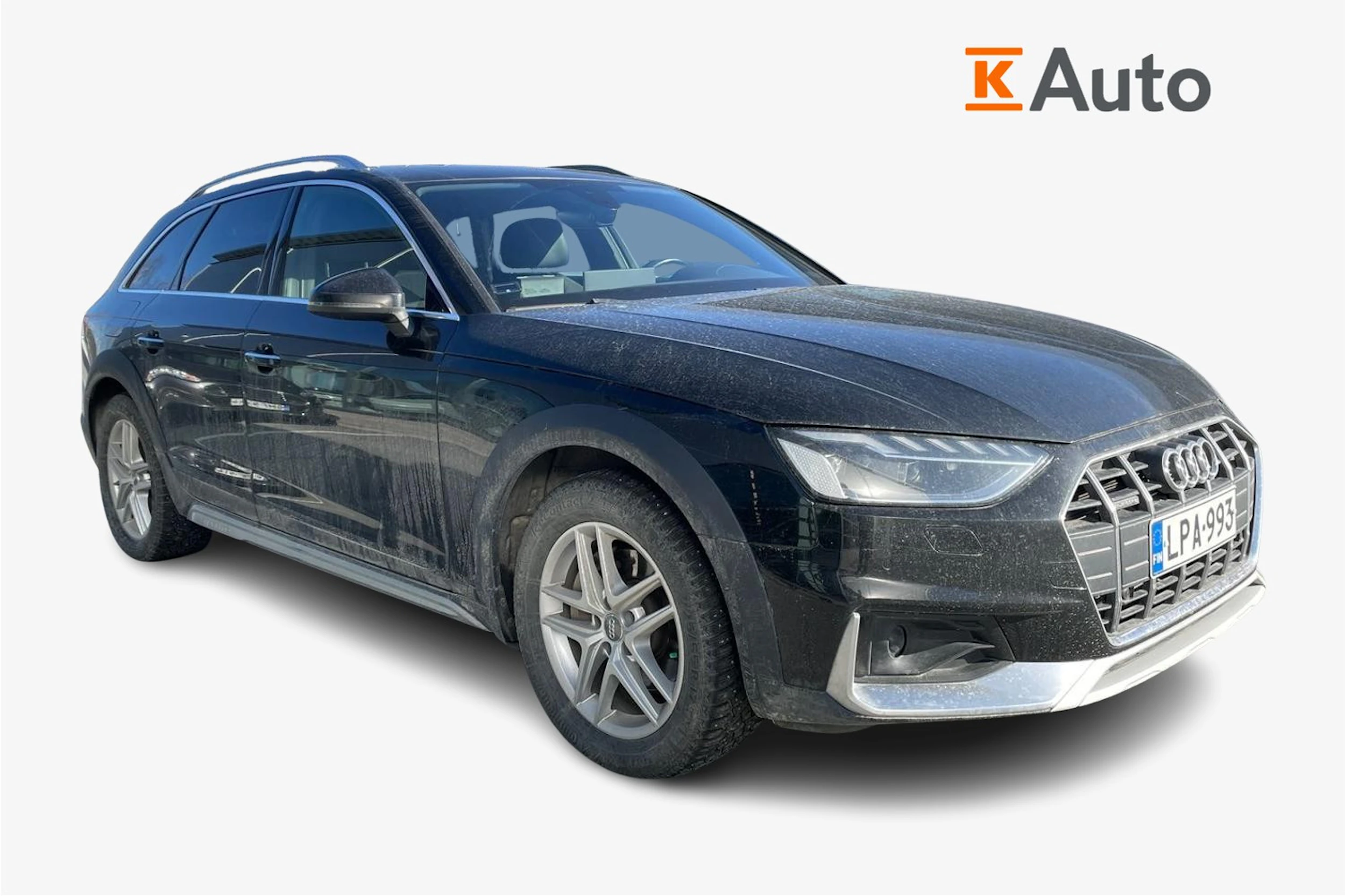 Musta Audi A4 allroad quattro 2020 kuva 1.