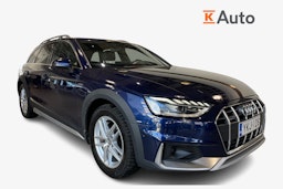 sininen Audi A4 allroad quattro 2020 kuva 1.