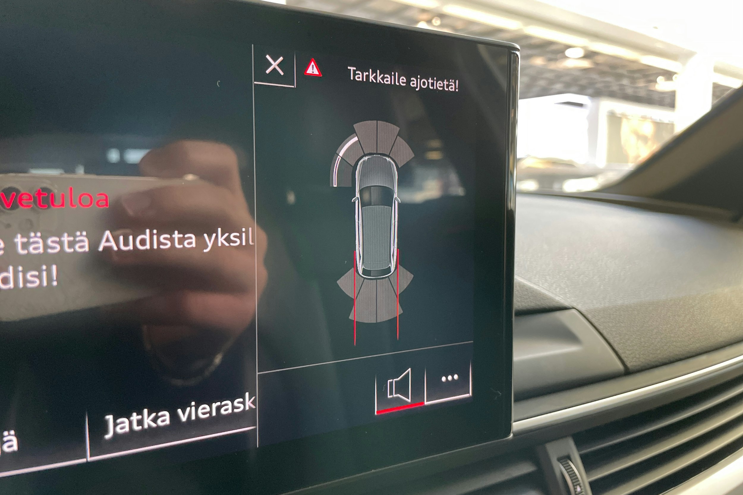 sininen Audi A4 allroad quattro 2020 kuva 19.