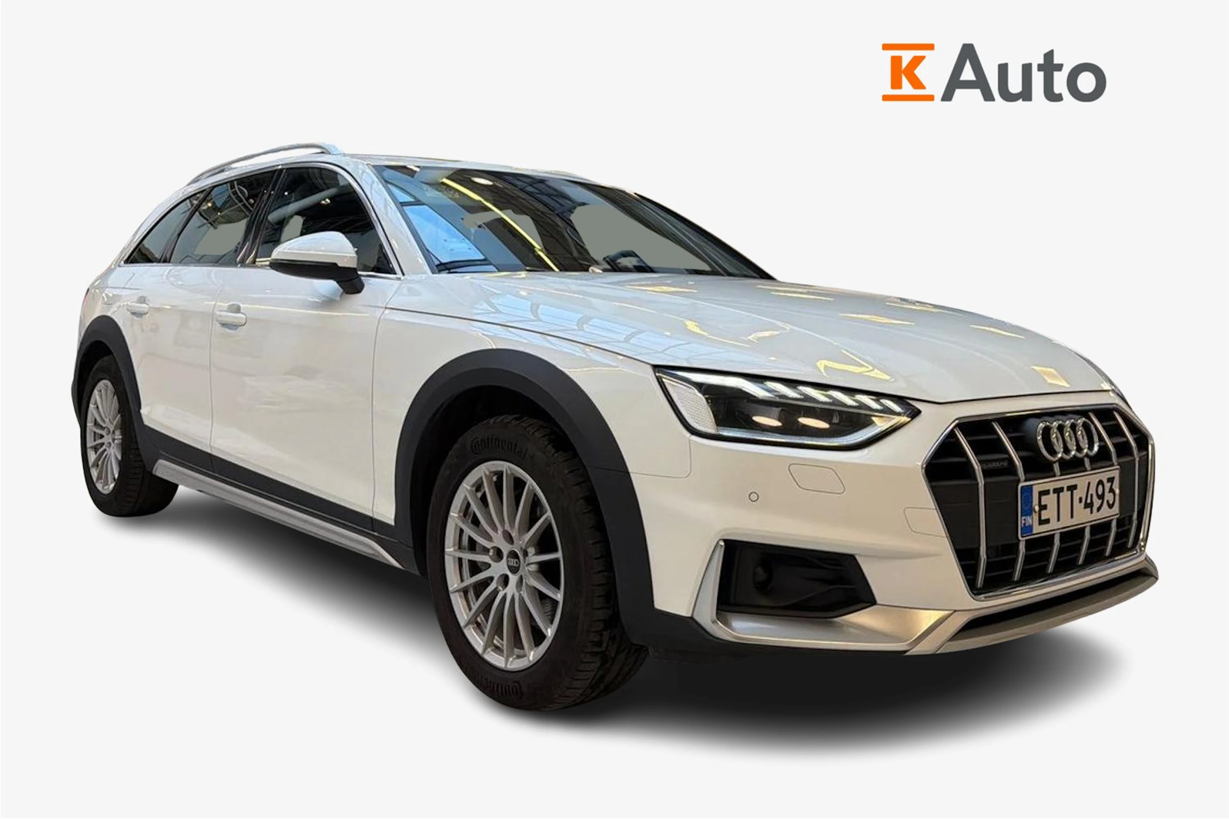 valkoinen Audi A4 allroad quattro 2021 kuva 1.