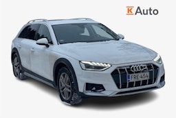valkoinen Audi A4 allroad quattro 2021 kuva 1.