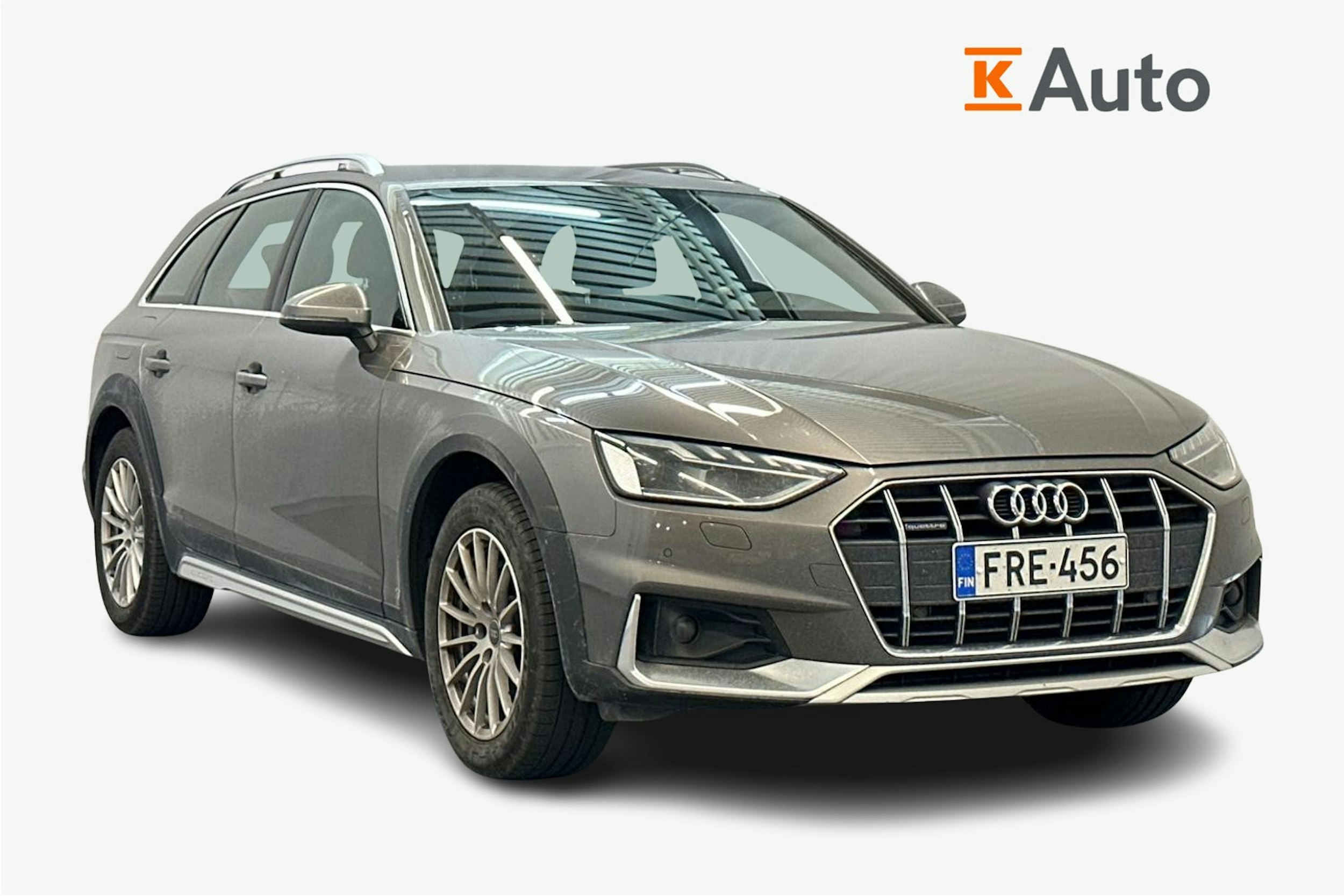 Vihreä Audi A4 allroad quattro 2021 kuva 1.