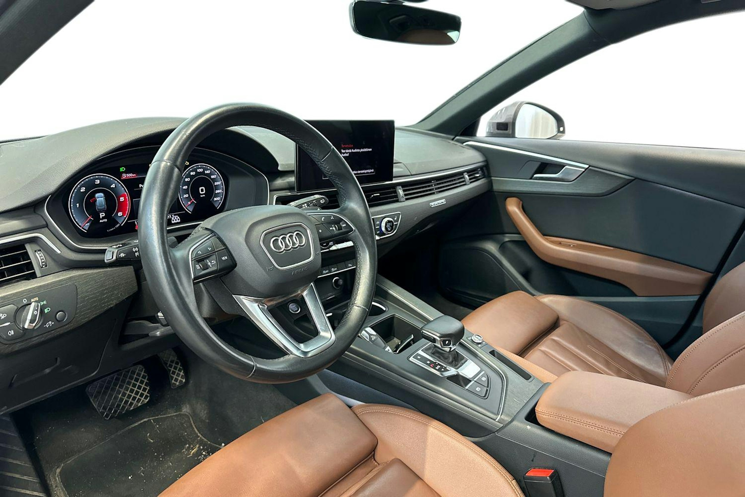 Vihreä Audi A4 allroad quattro 2021 kuva 3.