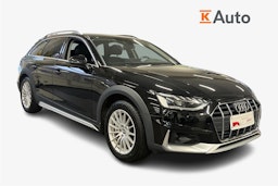 Musta Audi A4 allroad quattro 2021 kuva 1.