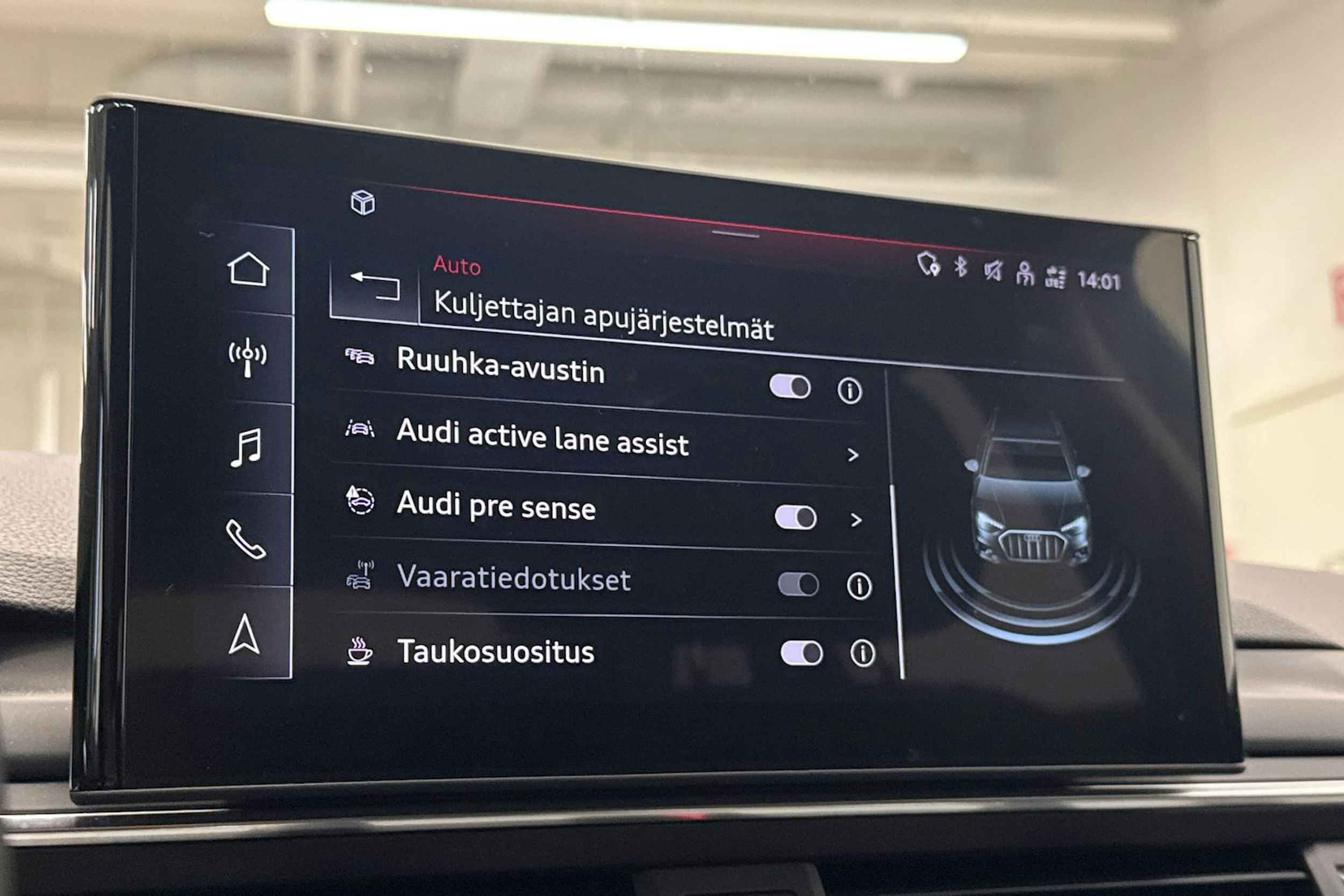Musta Audi A4 allroad quattro 2021 kuva 32.