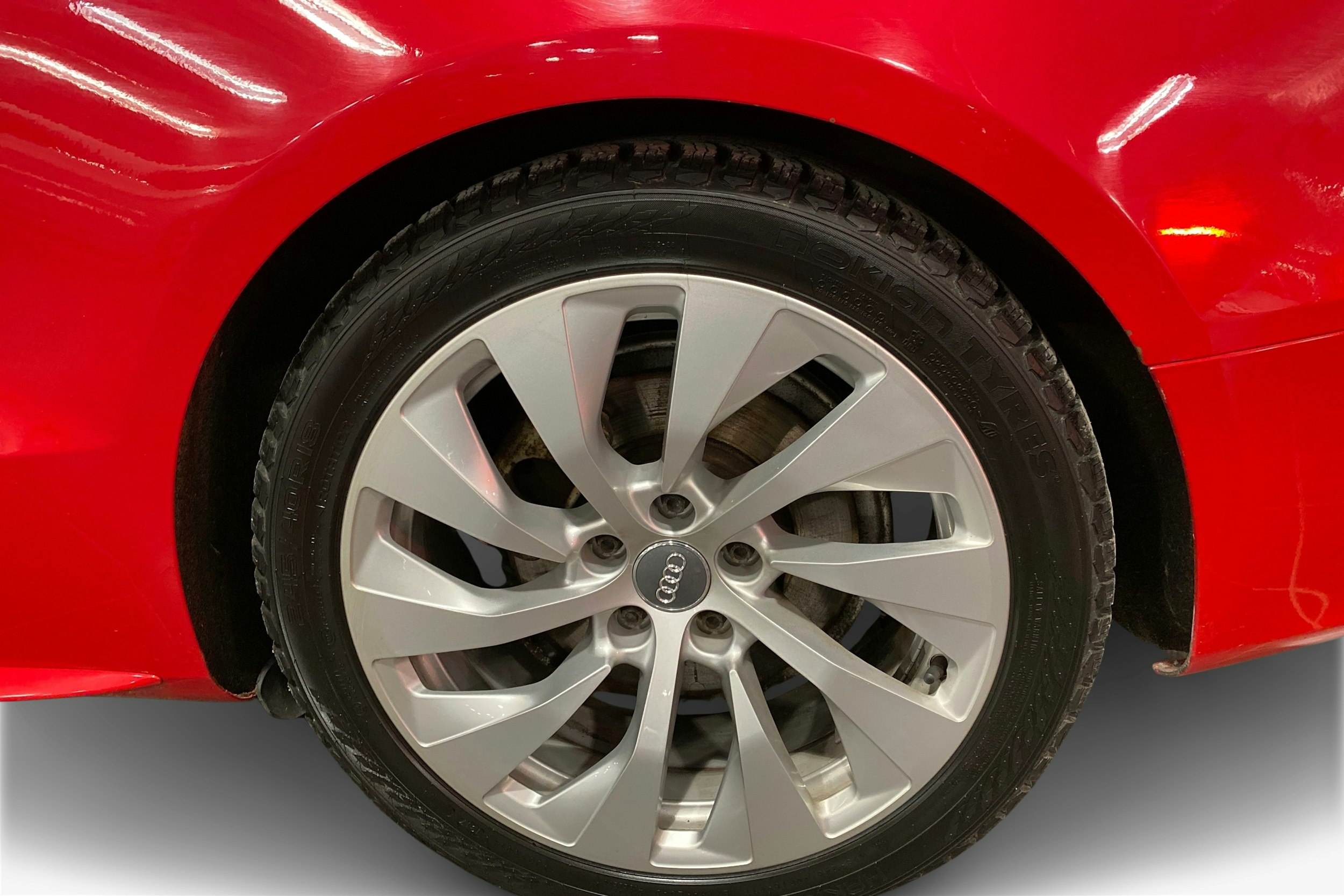 Punainen Audi A5 2008 kuva 9.