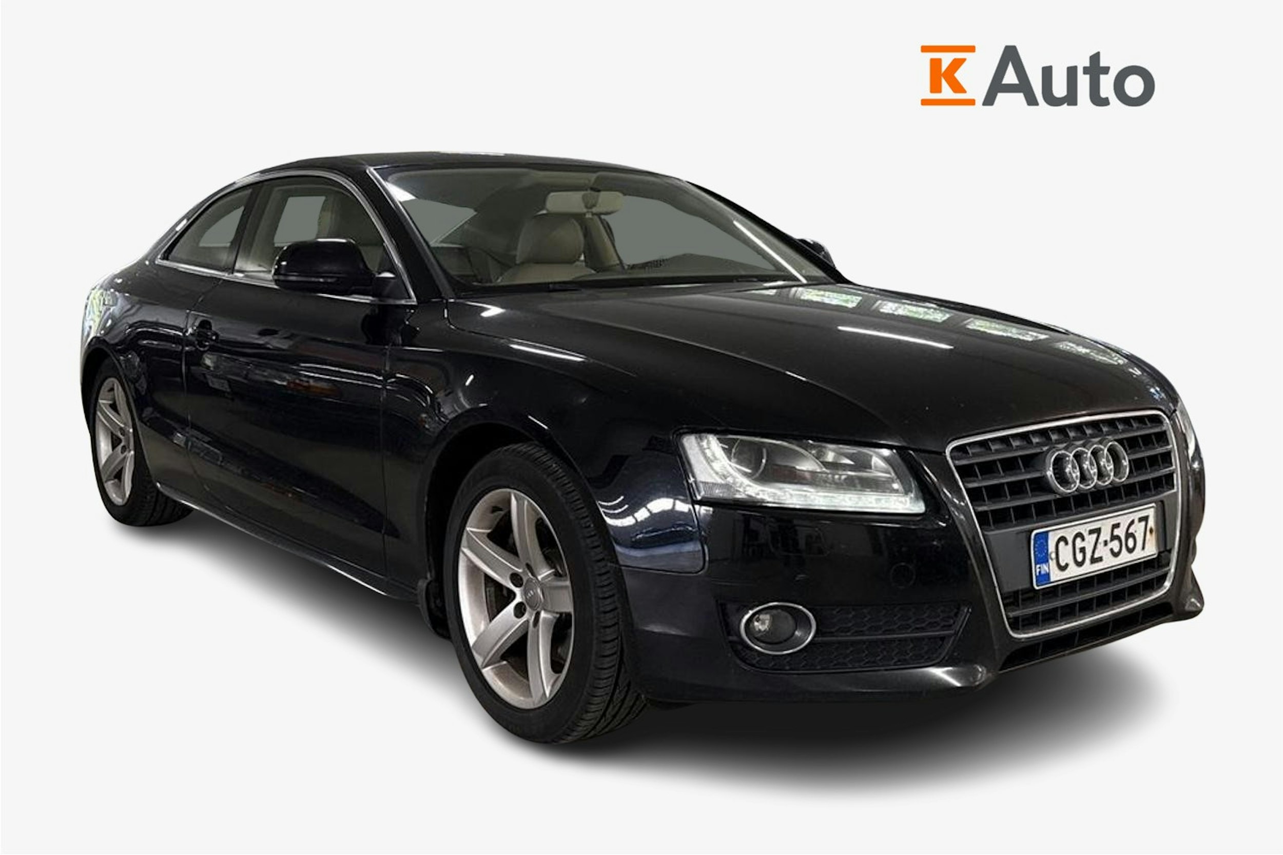 musta Audi A5 2008 kuva 1.