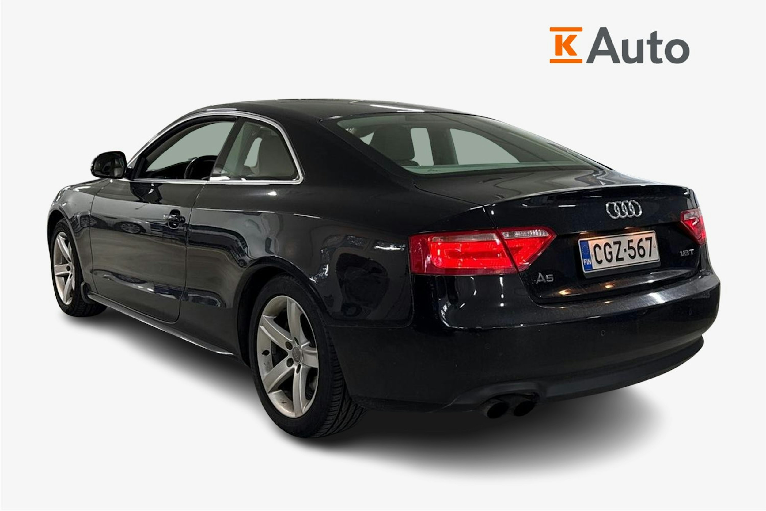 musta Audi A5 2008 kuva 2.