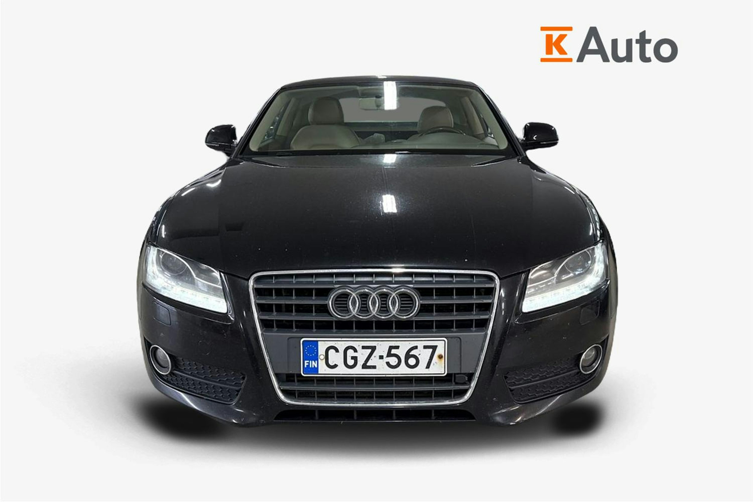 musta Audi A5 2008 kuva 4.