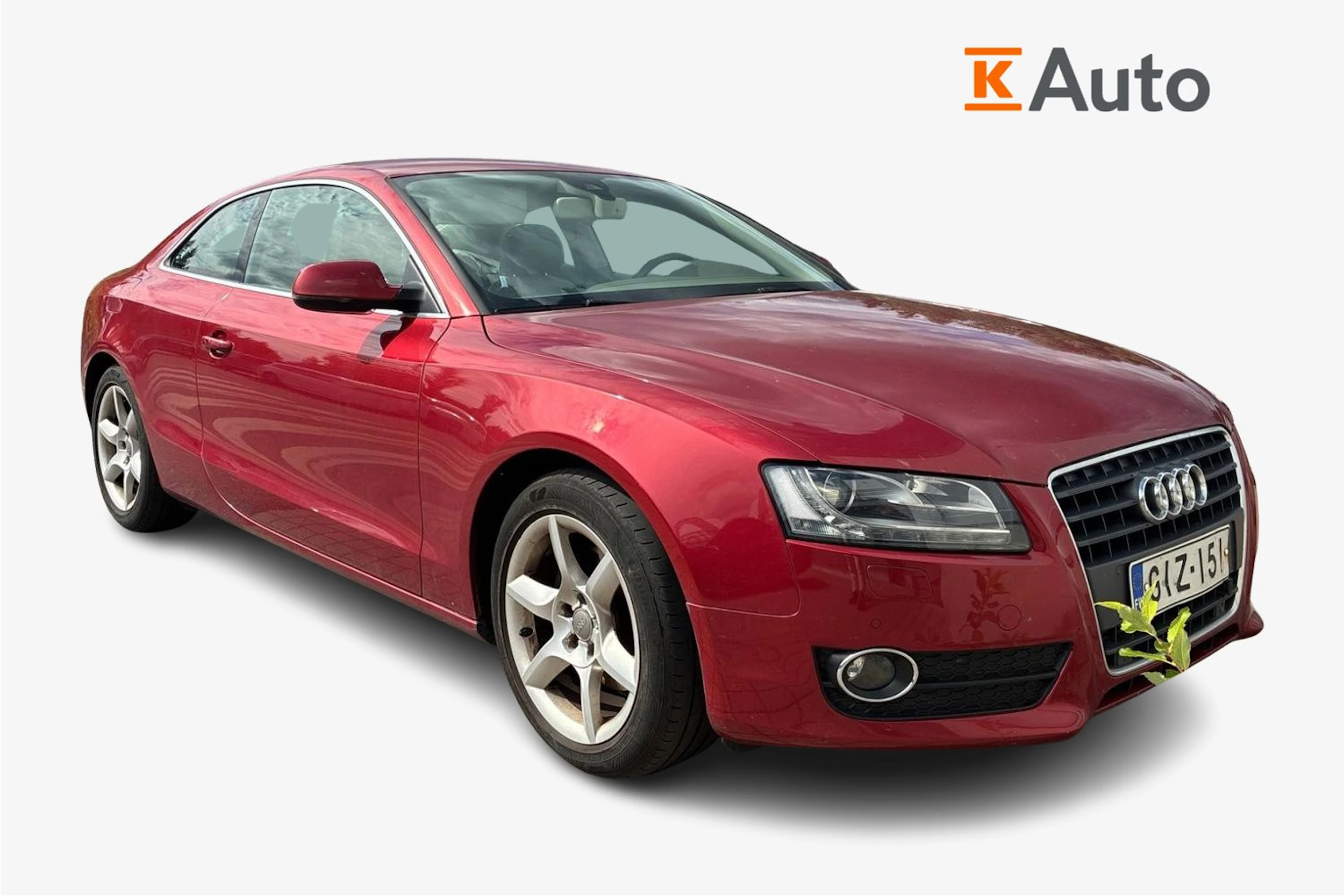 punainen Audi A5 2010 kuva 1.