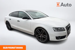 valkoinen Audi A5 2010 kuva 1.