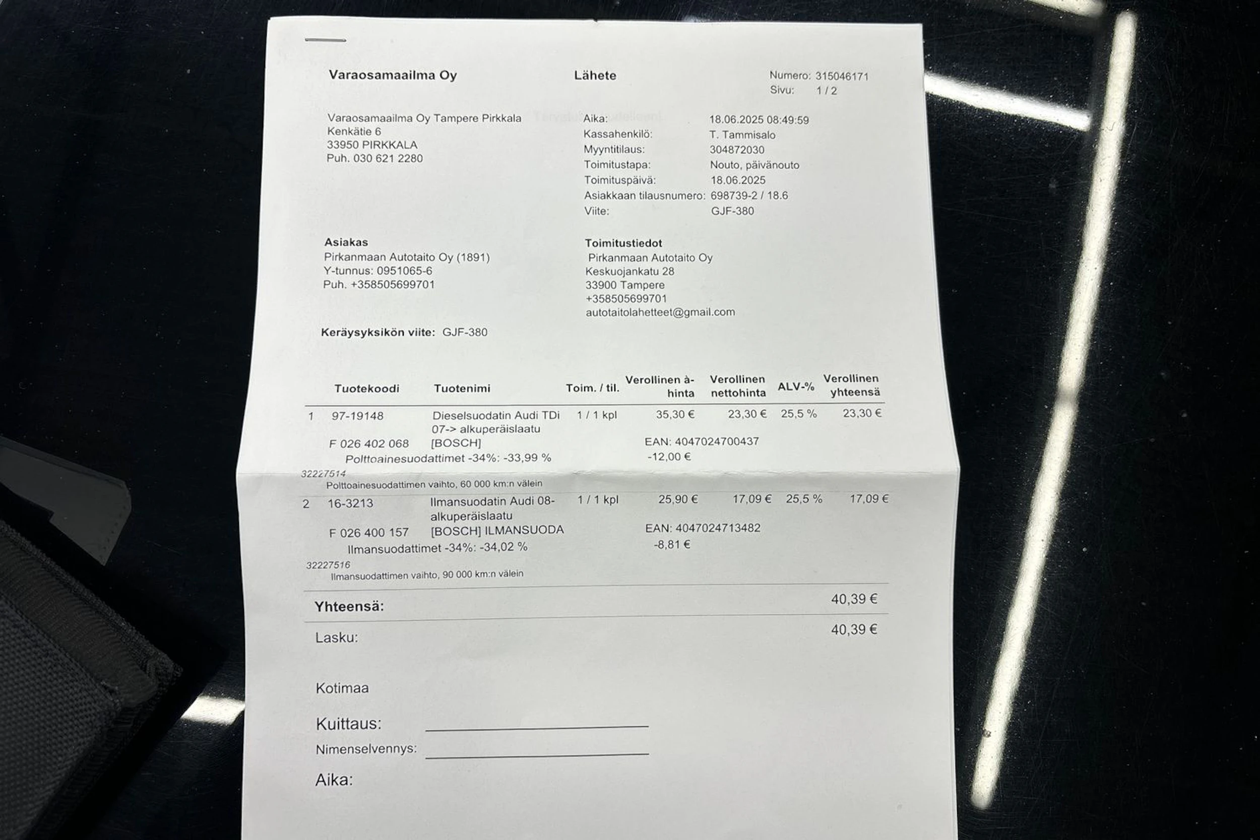 musta Audi A5 2011 kuva 34.