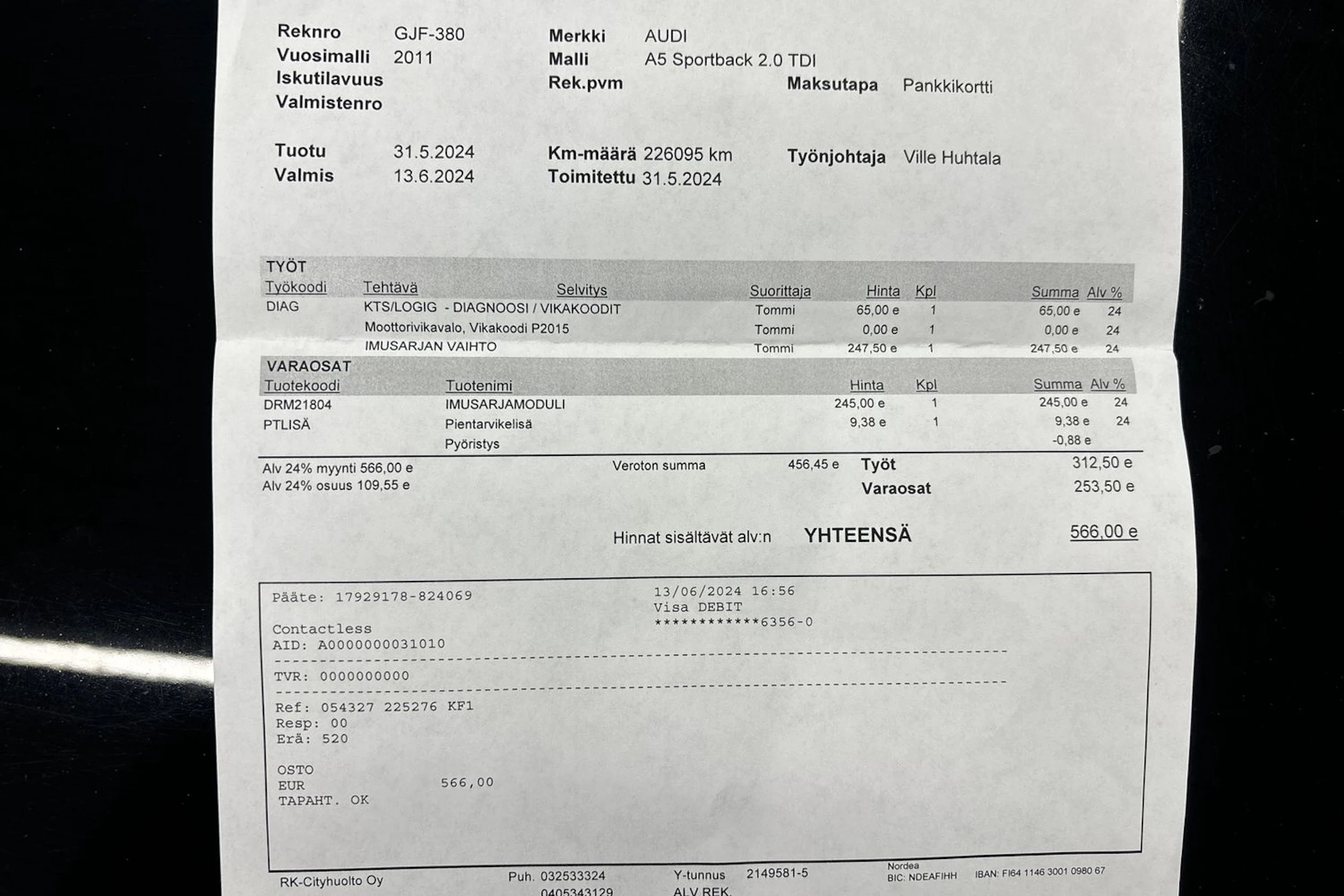 musta Audi A5 2011 kuva 36.
