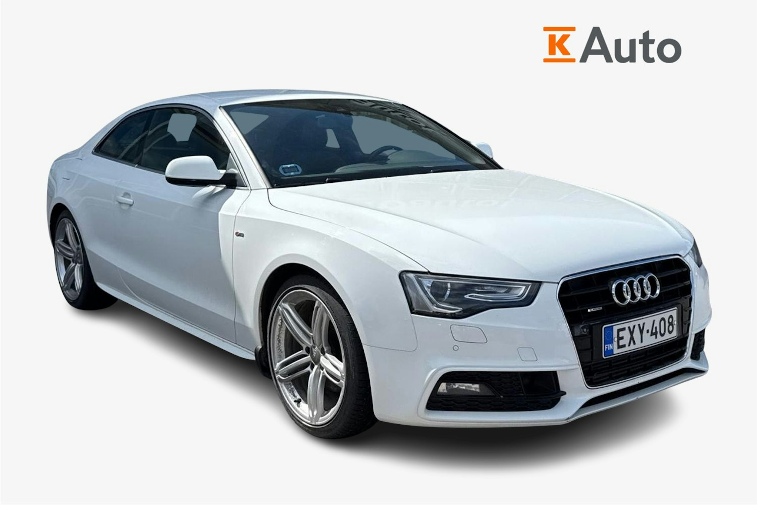 valkoinen Audi A5 2012 kuva 1.