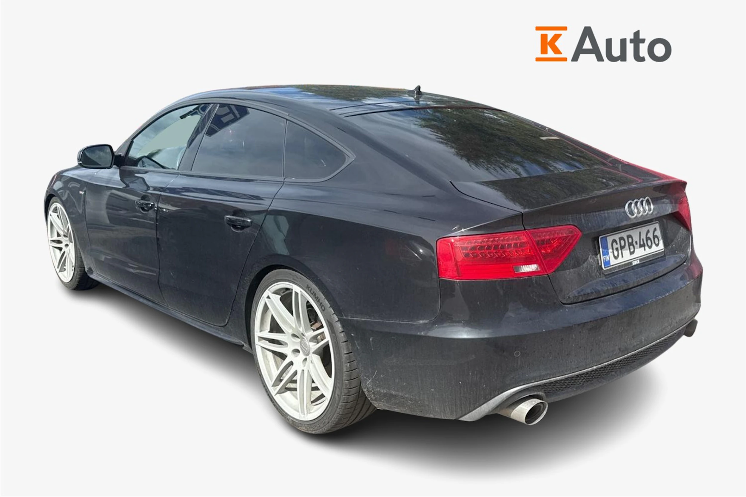 musta Audi A5 2012 kuva 2.