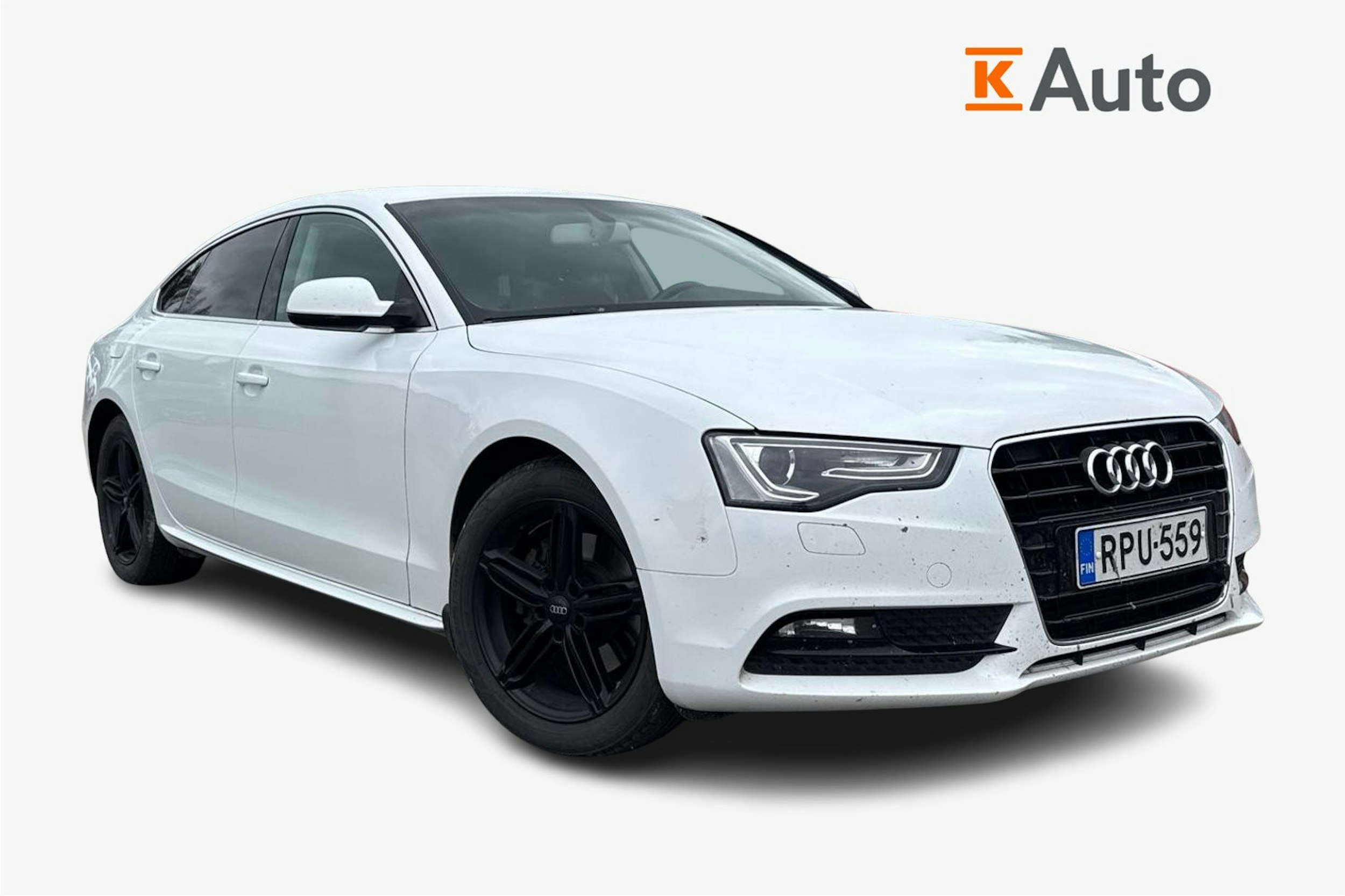valkoinen Audi A5 2012 kuva 1.