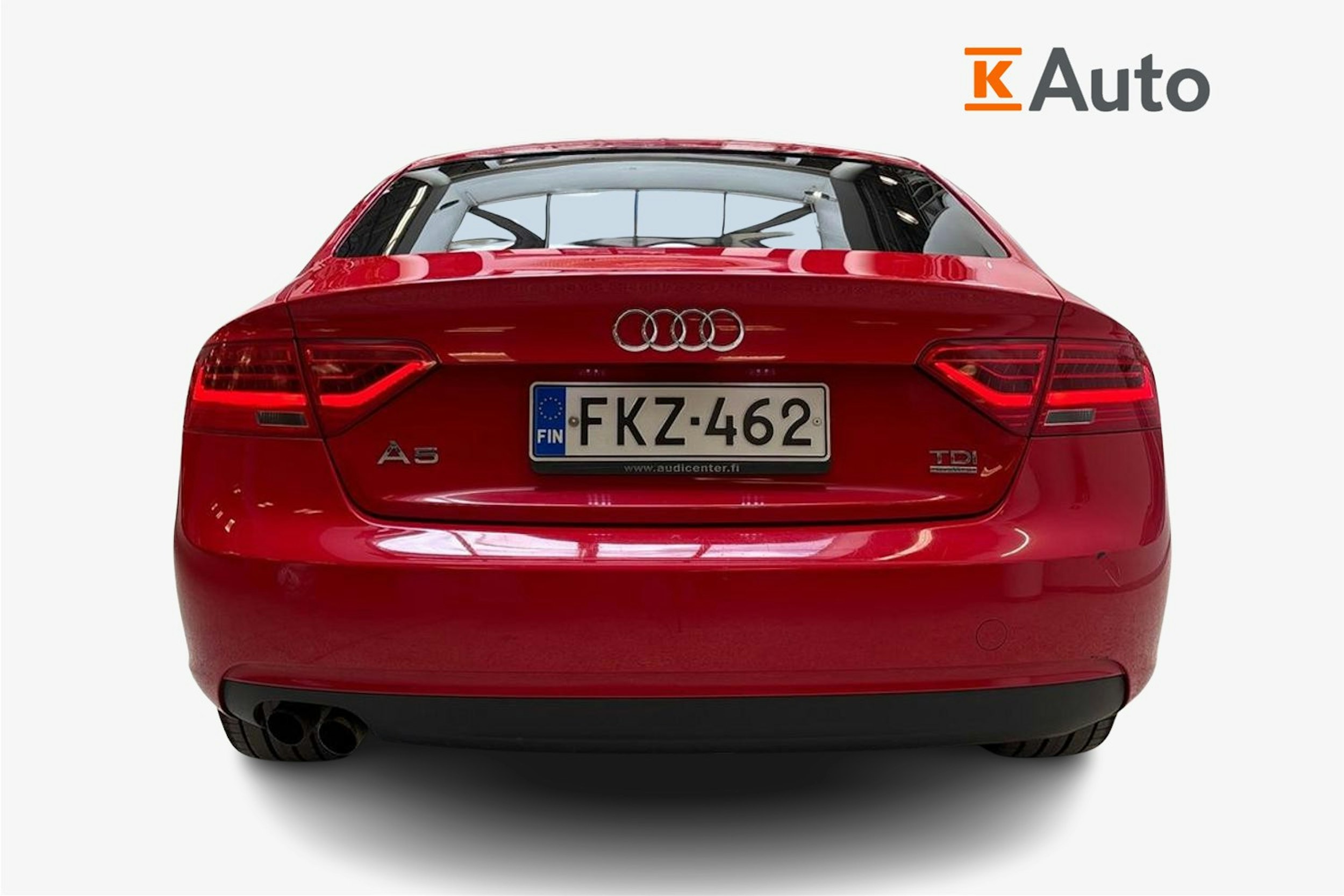 punainen Audi A5 2013 kuva 3.