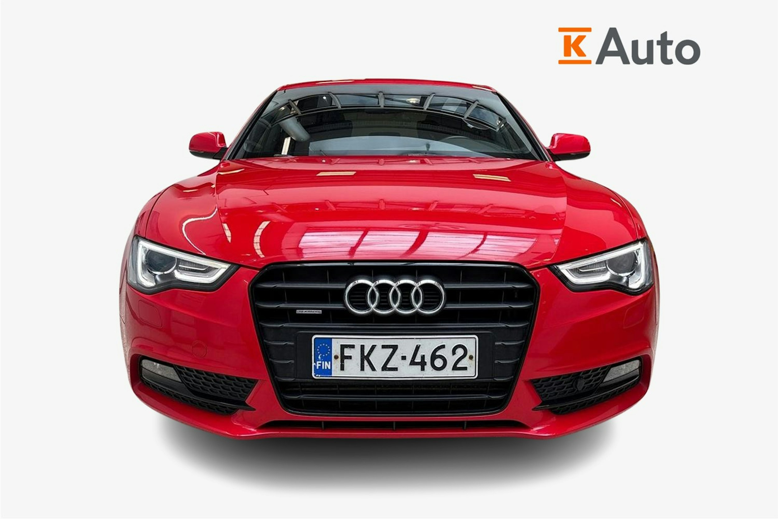 punainen Audi A5 2013 kuva 5.