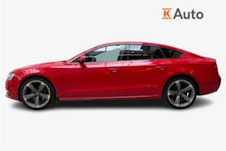 punainen Audi A5 2013 kuva 6.