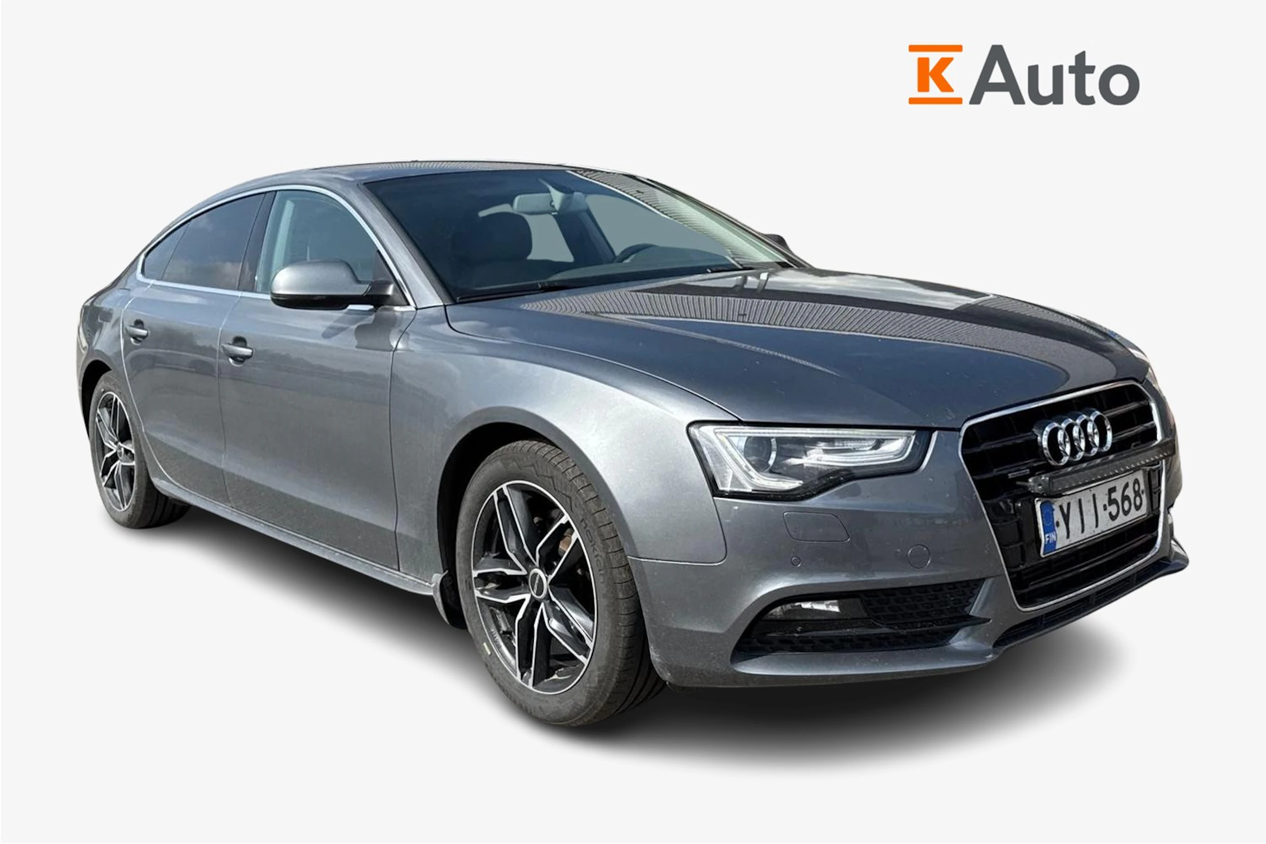 harmaa Audi A5 2013 kuva 1.