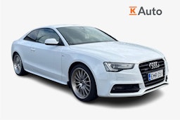 Valkoinen Audi A5 2014 kuva 1.