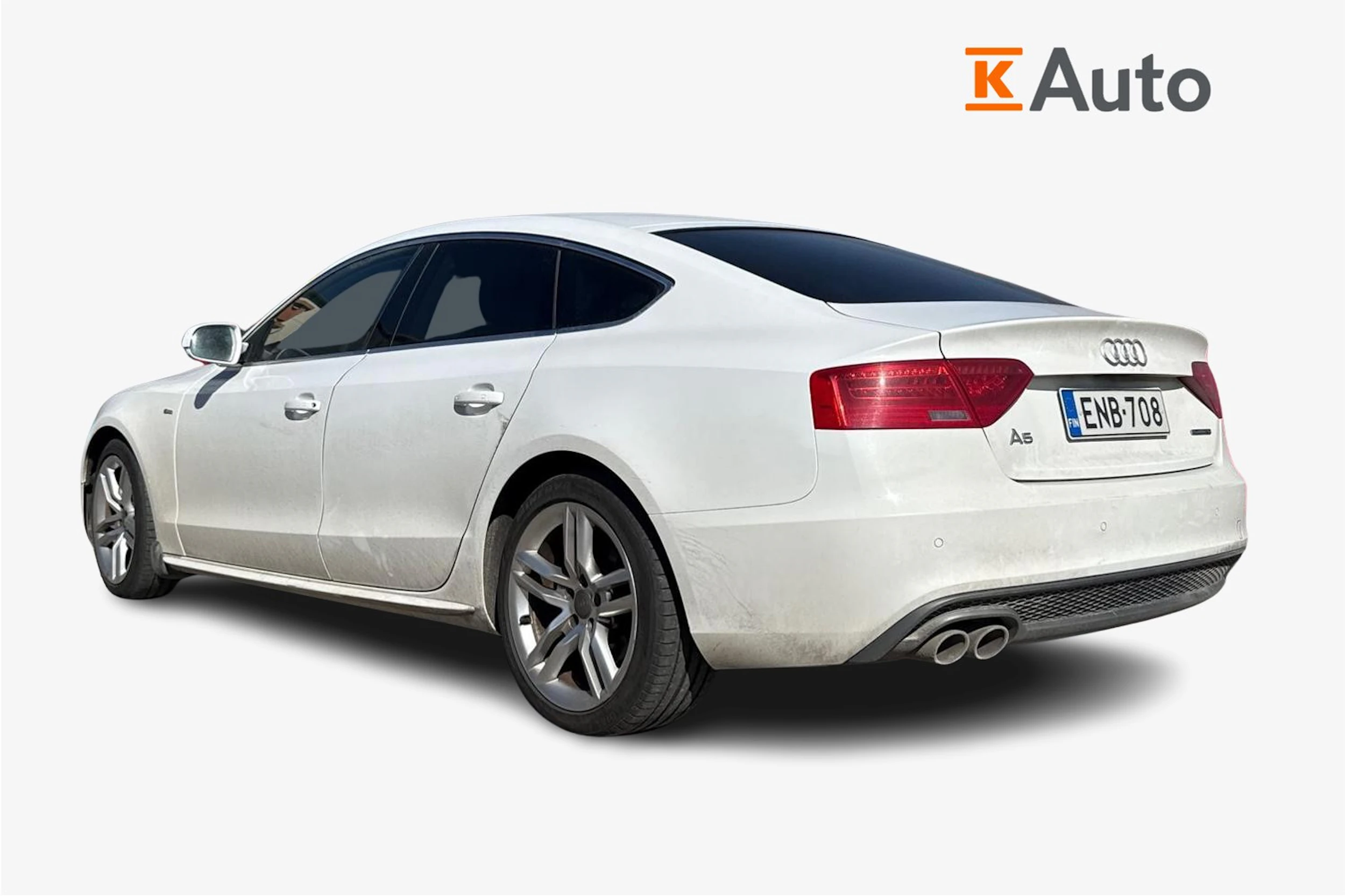 valkoinen Audi A5 2014 kuva 2.